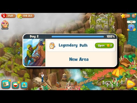 New Area - Gardenscapes New Acres - Legendary Path - Day 2 - Android Gameplay