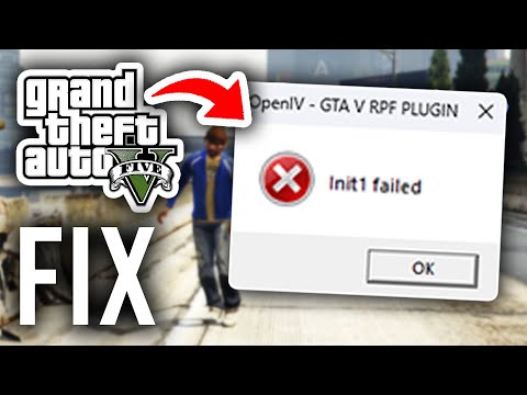 How To Fix GTA 5 Enhanced OpenIV "Init1 Failed" - GTA 5 RPF Error