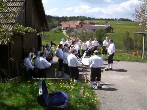 Schwarzwaldmusikanten-Marsch unplugged mit Mathias Gronert und seiner Blaskapelle 