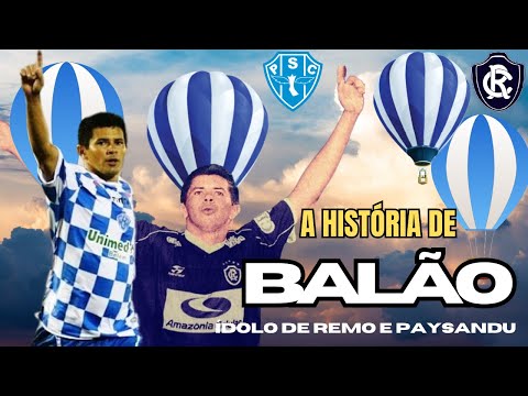 A HISTÓRIA DO VELOZ E ARISCO ATACANTE "BALÃO", DESTAQUE NO CLUBE DO REMO E NO PAYSANDU.