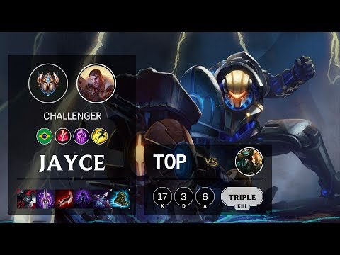 Jayce Top vs Gangplank - BR Challenger Patch 10.9