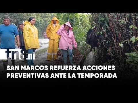 Prevención y acompañamiento marcan estrategia ante lluvias en Carazo