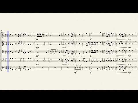 Tchaikovsky,  Cherubic Hymn No 3, arr. for String Orchestra