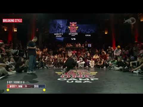 BBOY MIGHTY JIMM VS CRI6 RED BULL BC ONE EUA 2022 - TOP 16 LAST CHANCE