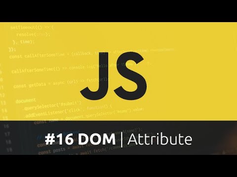 Javascript Curso 16 Dom Getattribute Setattribute And Removeattribute