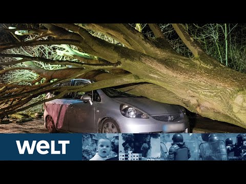 STURM SABINE: Orkantief trifft Deutschland mit Wucht