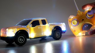 Unboxing of FORD Raptor Lightning RC CAR 💛