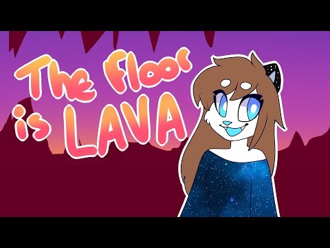 The floor is lava - meme