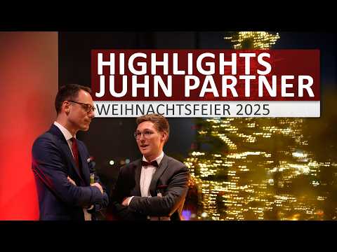 JUHN Partner Weihnachtsfeier 2025: Zeit für einen Rückblick