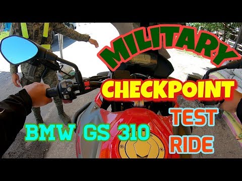 BMW GS310 TEST RIDE | MINDANAO CHECKPOINT