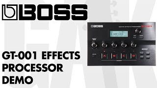 Video thumbnail for Boss - GT-001 Guitar Effects Processor Demo at GAK by GAK
