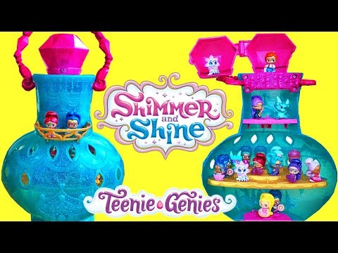 Shimmer and Shine Teenie Genies Carry Case Genie Bottle Storage Holds 40+