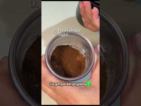 Gambar Kris Coffee Grinder Electric Portable Rechargeable 25 Watt - Hitam