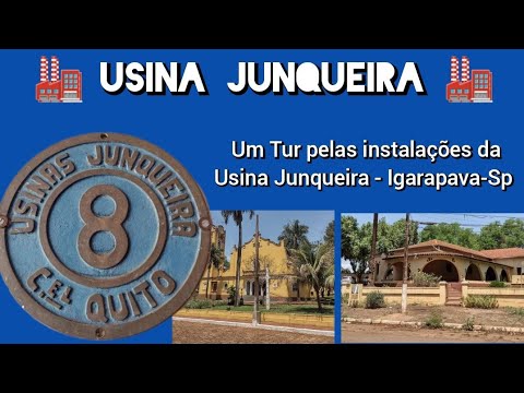 🚜🏭USINA JUNQUEIRA (Fazenda São Geraldo) Localizada em Igarapava - SP. Uma cidade dentro da Fazenda .