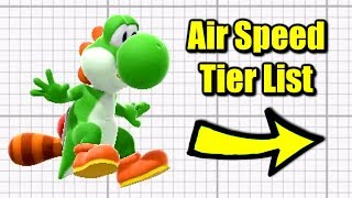 Super Smash Bros. Ultimate - Who has the Best Air Speed?