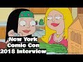 American Dad Wendy Schaal Rachael MacFarlane On Francine Hayley S Evolution NYCC 2018