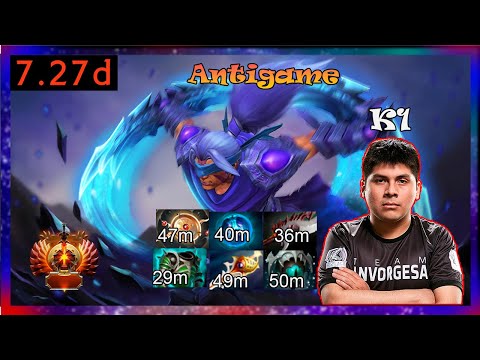 K1 Hector Antimage HC | Full Gameplay 7.27d | Dota 2 Pro Replays