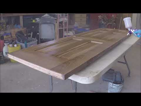 DIY  Door ReFinishing