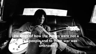 Neil Young - Cortez The Killer w/Lyrics