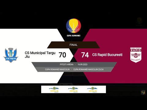 CRBM 2023-2024: CSM Târgu Jiu - Rapid București