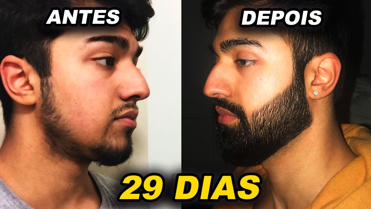 COMO ENGROSSAR A BARBA - 2 FORMAS RÁPIDAS | BARBA PRETA