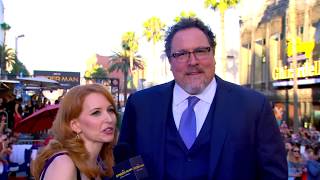 Jon Favreau Brings Happy Back at the Spider-Man: Homecoming Red Carpet World Premiere