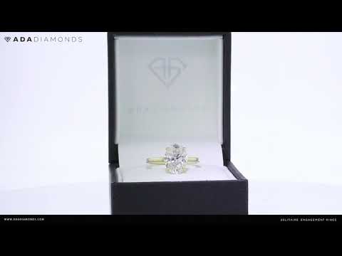 Lab Diamond Solitaire Engagement Rings | Ada Diamonds