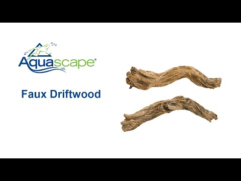 Faux Driftwood: Pond and Yard
