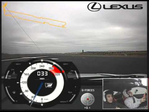 Lexus LFA, prueba de aceleración y velocidad