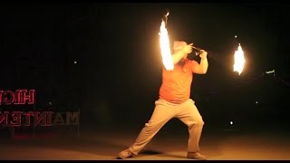 Jojo Fire Dancing to Lindsey Stirling at Burning Man 2016