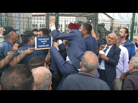 Protest outside Turkey court that sentences 24 to life as 'coup ringleaders' | AFP