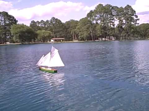 RC Bolger Light Schooner Sailboat