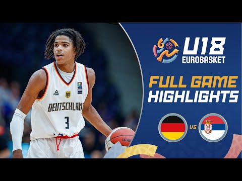 Final: Germany 🇩🇪 vs Serbia 🇷🇸 | Highlights | FIBA U18 EuroBasket 2024