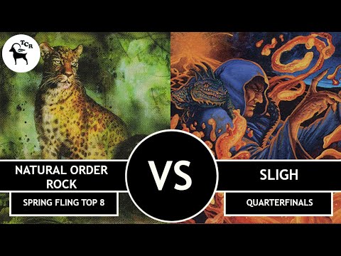 Premodern Spring Fling 2024 Quarterfinals - Natural Order Rock vs Sligh