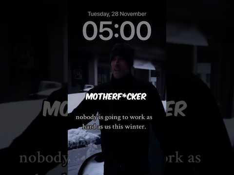 The Perfect Alarm Clock Doesn’t exist…#davidgoggins #motivation #youtubeshorts #winterarc