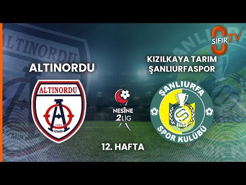 Altınordu - Kızılkaya Tarım Şanlıurfaspor