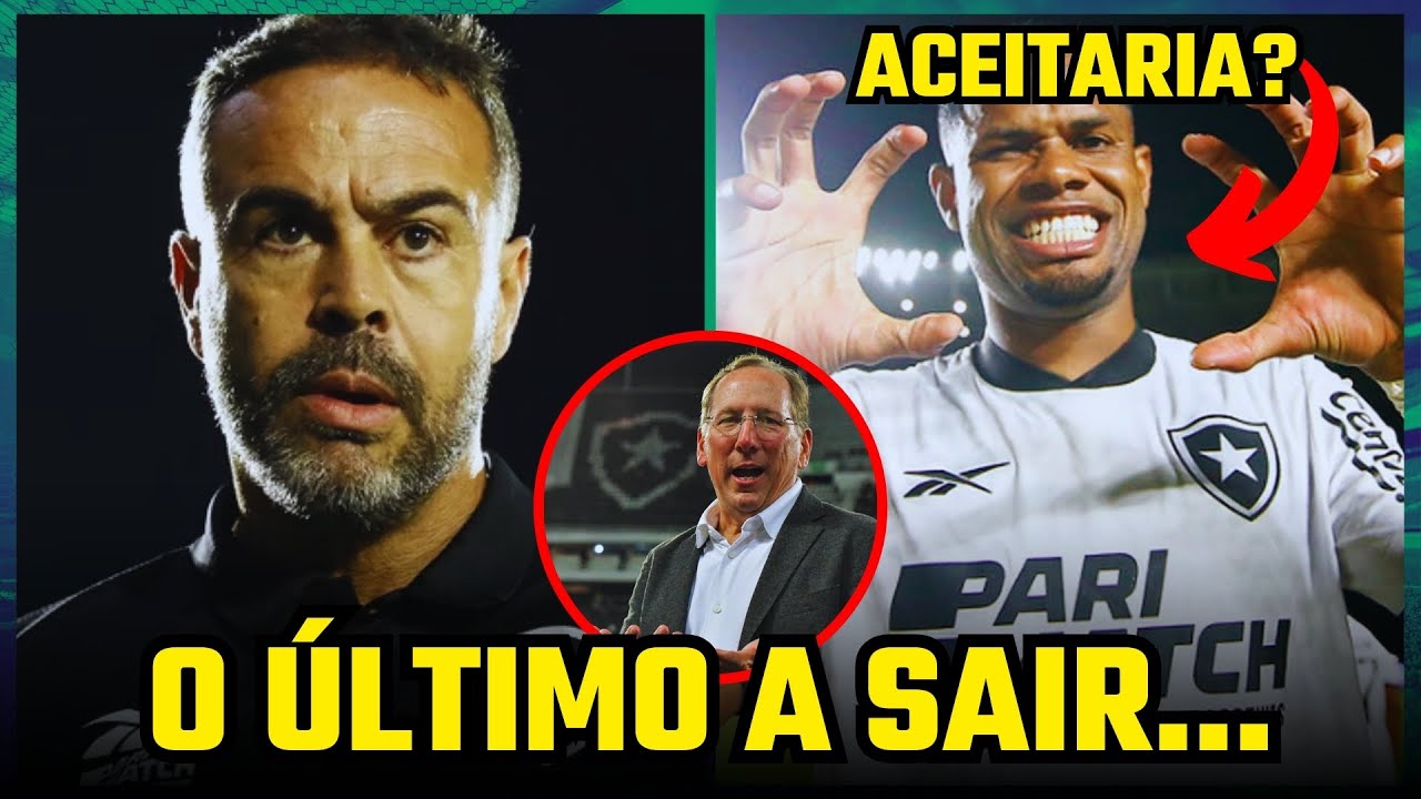 JUNIOR SANTOS NA MIRA DO PALMEIRAS? DESMANCHE NO BOTAFOGO E SAÍDA CONTURBADA DE ARTHUR JORGE