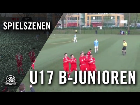 1. FC Union Berlin II - FC Viktoria 1889 Berlin (U17 B-Junioren, Verbandsliga) - Spielszenen