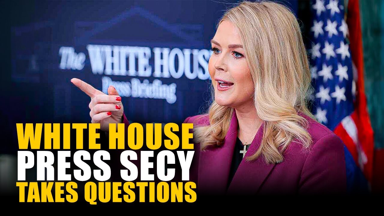 FULL PC:WH Press Secy Karoline Leavitt takes questions from reporters on Putin, deportation, Houthis