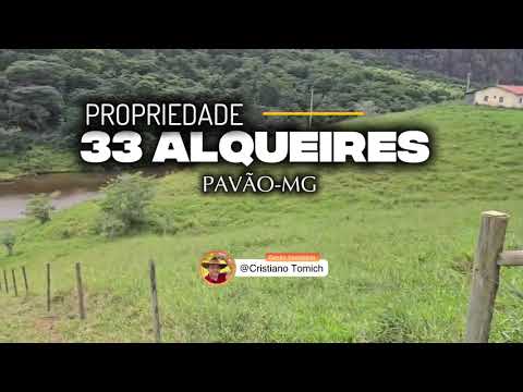 EXCELENTE PROPRIEDADE 33 ALQUEIRES PAVÃO-MG R$ 1.900.000,00 #rural #agro #brasil #roça #mineiro 