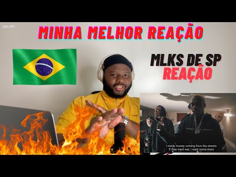 CALVIN | Reação 🇧🇷 Recayd Mob - Mlks de SP ft Derek, Dfideliz,Jé Santiago e MC Igu| GRINGO REAGINDO🔥