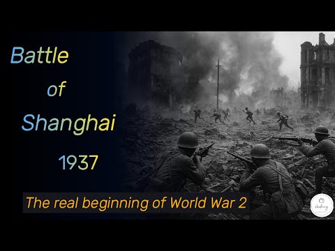 The Battle of Shanghai, the beginning of the second Sino Japanese War. How it all started.