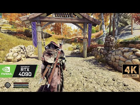 [8K60] Skyrim Ultra Modded graphics 3100+Mods - RAYTRACING insane settings - lossless scaling