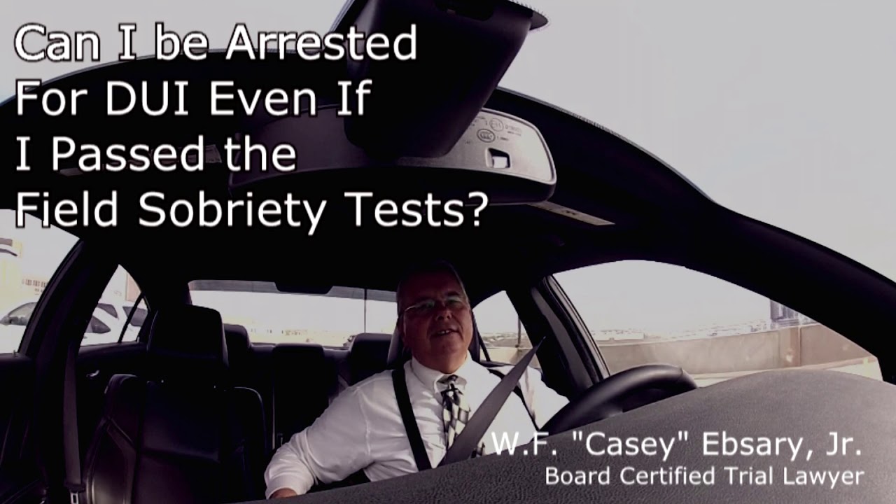 Video - DUI Field Sobriety Exercises: Roadside Flaws & Your Legal Rights - Board-Certified criminal trial specialist Casey Ebsary explains the severe scientific flaws of standardized field sobriety tests, your right to refuse them in Florida, and how to challenge the evidence.