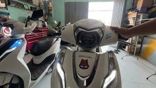 Honda Lead 125 4 val Độ Bi Kenzo S600 Pro V2 Cần Thơ