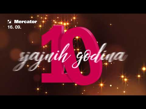 Slavimo 10. rođendan Mercator centra u Novom Sadu 16 - 17.09.2017.