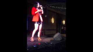 Erika David performing "Lemme Go" at Maasu