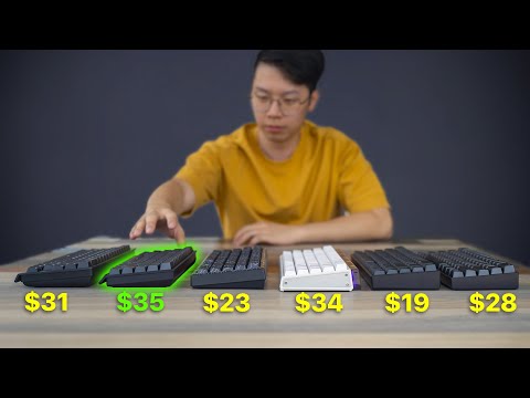 I tried 6 Cheap Hall Effect keyboards (under $35)
