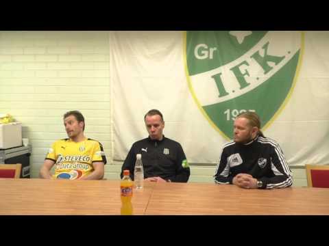 4.5.2016 GrIFK - KTP 1-1 lehdistötilaisuus Ykkönen