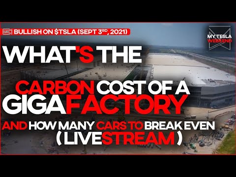 What's the CARBON cost of a GigaFactory... Is it worth it